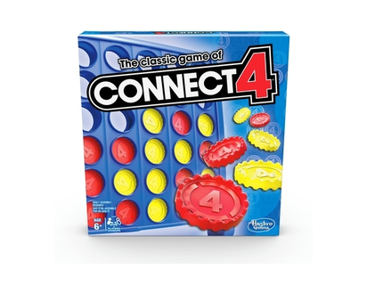 Hasbro Gaming The Classic Game of Connect 4 Strategy Board Game for Kids; 2 Player Board Games for Kids; 4 in a Row; Kids Gifts - 1.0 EA