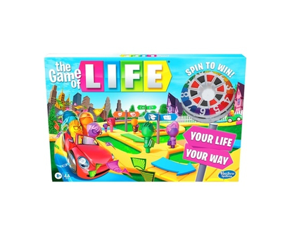 Hasbro The Game of Life Board Game, Family Games for Kids Ages 8 and Up - English Version - 1.0 EA