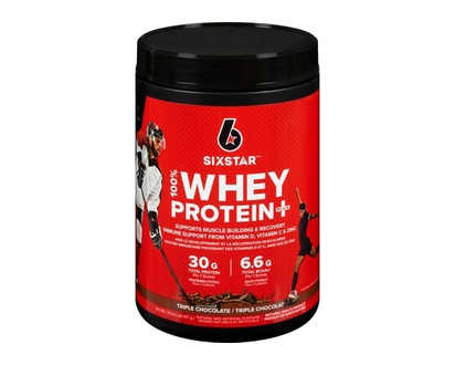 Six Star Elite Series Whey Protein plus Triple Chocolate Powder - 907 G
