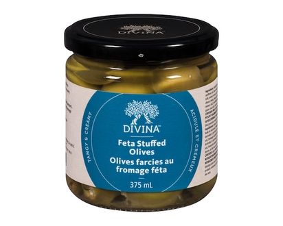 Divina Krunch Olives Stuffed with Feta Cheese - 221.0 G