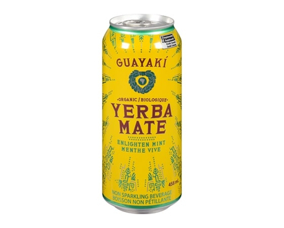 Guayaki Yerba Mate Non Sparkling Beverage Enlighten Mint - 458.0 ML