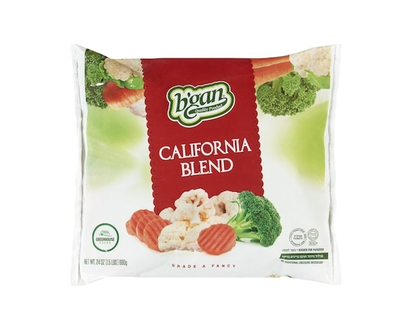 B'gan California Blend Frozen Vegetables - 672.0 G