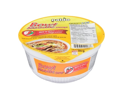 Paldo Noodles With Soup Mix Hot & Spicy Flavour - 86 G