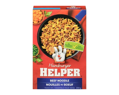 Betty Crocker Hamburger Helper Pasta Kit Beef Noodle - 200.0 G