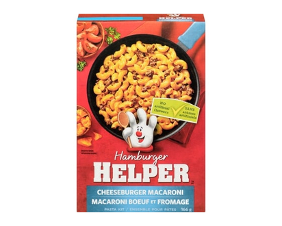 Betty Crocker Hamburger Helper Pasta Kit Cheeseburger Macaroni - 166.0 G