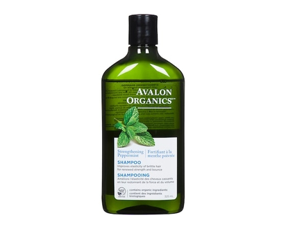 Avalon Organic Strengthening Shampoo, Peppermint - 325.0 ML