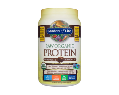 Garden of Life Raw Organic Chocolate Protein Powder - 664.0 G