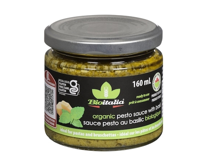 Bioitalia Pesto Sauce with Basil Organic - 160.0 ML