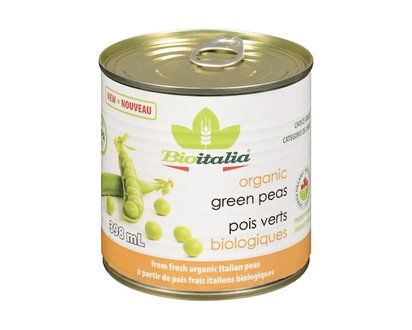 Bioitalia Organic Green Peas - 398.0 ML