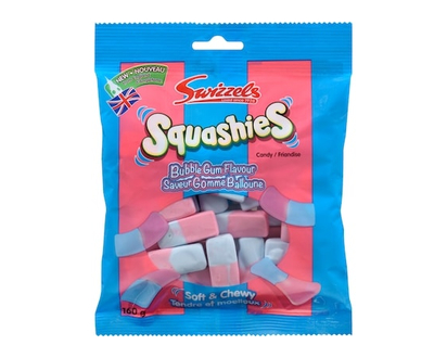 Squashies friandise saveur gomme balloune - 160.0 G