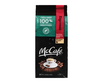 McCafé Café 100 % arabica espresso torréfaction foncée - 300 G