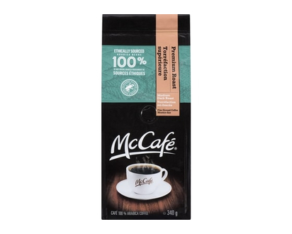 McCafé 100 % Arabica Coffee Premium Roast Medium Dark Roast - 340 G