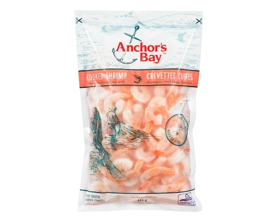 Anchor Bay Cooked Shrimp 61-70 ct - 454.0 G