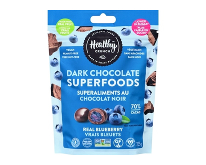 Healthy Crunch Real Blueberry Dark Chocolate Superfoods - 235.0 G