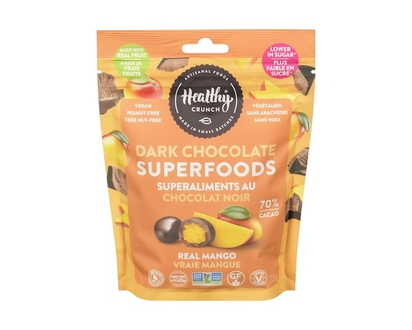 Healthy Crunch Dark Chocolate Superfoods Real Mango - 235.0 G