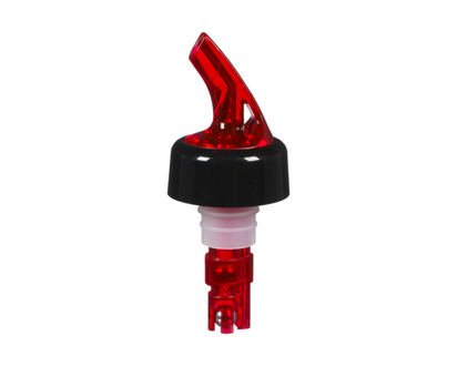 Collar Measured Bottle Pourer, Red - 1.0 EA