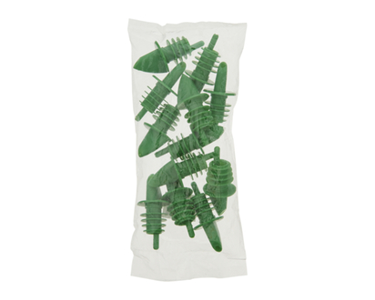 Continuous Flow Pourer, Kelly Green - 1.0 EA