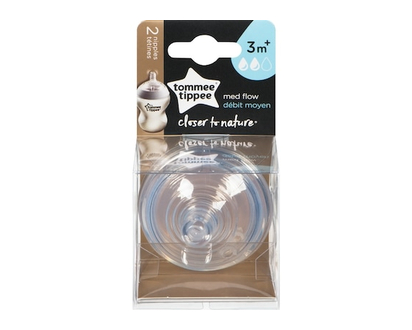 Tommee Tippee CTN Medium Nipple - 2.0 EA