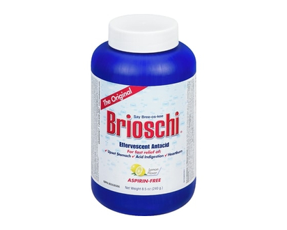 Brioschi Effervescent Antacid Lemon Flavor - 240.0 G