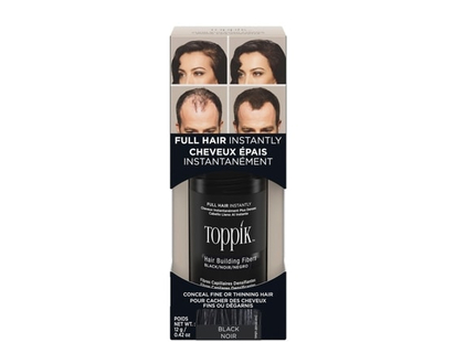 Toppik TOPPIK Fibres capillaires densifiantes - Noir - 12 G