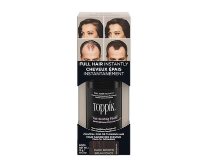 Toppik TOPPIK Fibres capillaires densifiantes - Brun Foncé - 12 G