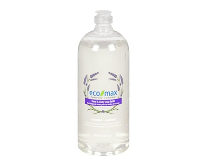 Eco-Max Hand & Body Soap Refill Lavender - 946.0 ML