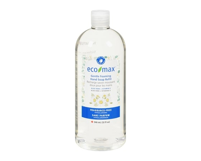 Eco-Max Gentle Foaming Hand Soap Refill Fragrance-Free - 946.0 ML