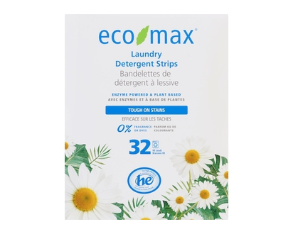 Eco-Max Laundry Detergent Strips - 32.0 EA
