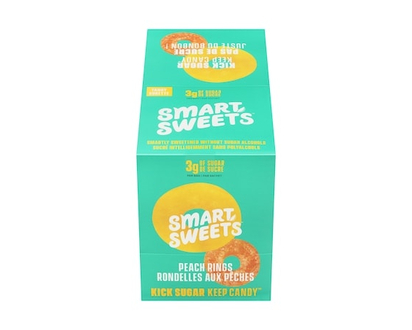 Smart Sweets Peach Rings - 50.0 G