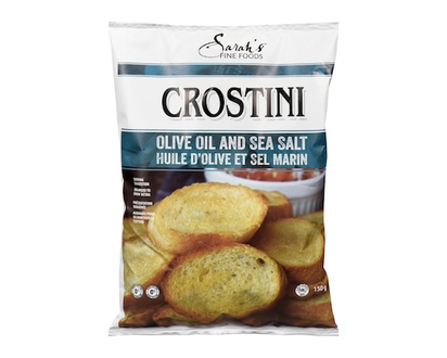 Sarah's Fine Foods Crostini Olive Oil and Sea Salt - 150.0 G