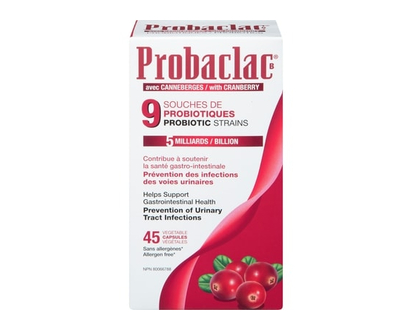 Probaclac Probiotics With Cranberry - 45.0 EA