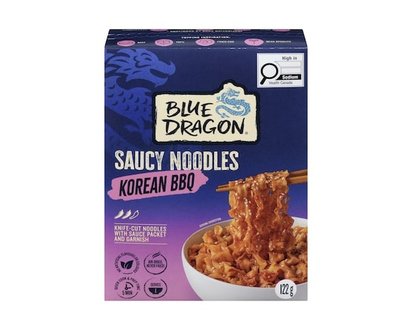Saucy Noodles Korean Bbq - 122.0 G