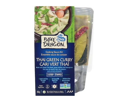 Blue Dragon Green Curry Cooking Sauce Kit 3 Step - 253.0 G