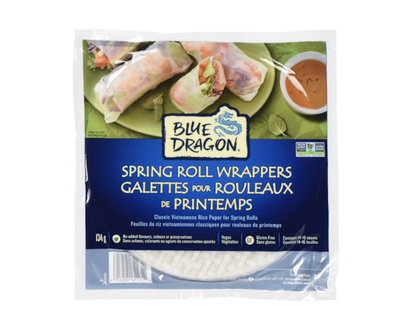 Blue Dragon Spring Roll Wrappers - 134.0 ML