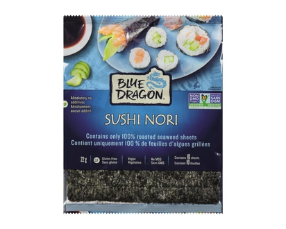 Blue Dragon Sushi Nori Seaweed - 22.0 G