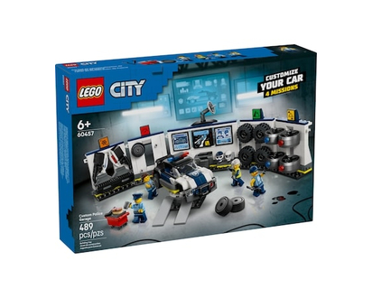 LEGO City Custom Police Car Garage Building Toy 60457 - 1.0 EA