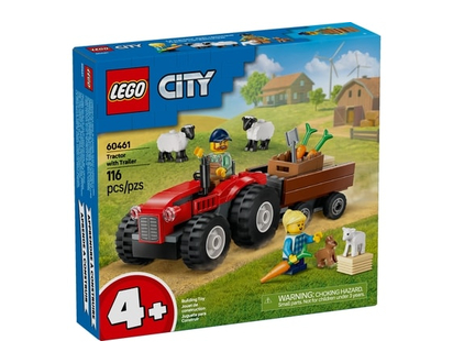 LEGO City Great Vehicles Red Farm Tractor with Trailer & Sheep 60461 - 1.0 EA
