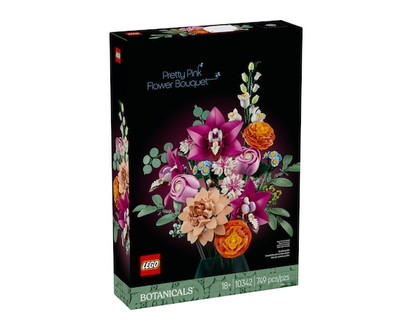 LEGO Botanicals Pretty Pink Flower Bouquet 10342 - 1.0 EA