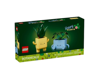 LEGO Botanicals Happy Plants Toy for Kids 9+ 10349 - 1.0 EA
