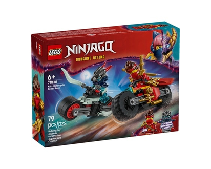 LEGO NINJAGO La Course à Moto de Kai, Ensemble de Jeu avec 2 Motos Ninja 71838 - 1.0 EA