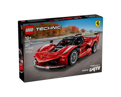 LEGO Technic Ferrari FXX K, Ensemble de Modèle de Voiture, Jouet de Construction STIM 42212 - 1.0 EA