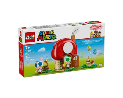 LEGO Super Mario Fête chez les Toads, Jouet pour Garçons, Filles et tous les Amateurs 72041 - 1.0 EA