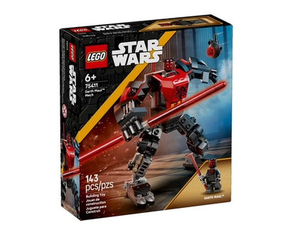 LEGO Star Wars : La Guerre des clones Robot Darth Maul , Jouet de Construction pour Enfants 75411 - 1.0 EA