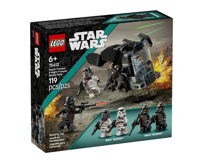 LEGO Star Wars Ensemble de Combat Death Trooper et Night Trooper, Jouet de Construction 75412 - 1.0 EA