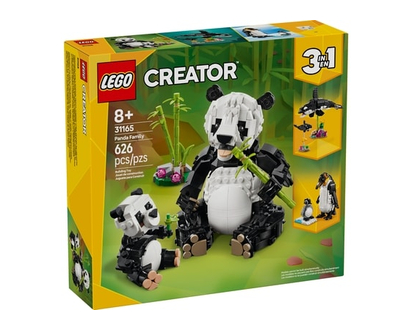 LEGO Creator Les animaux sauvages : la famille de pandas 31165 - 1.0 EA