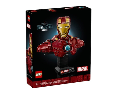 LEGO Marvel Le Buste d’Iron Man MK 4, Modèle à Construire pour Adultes avec Figurine 76327 - 1.0 EA