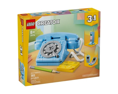 LEGO Creator Le Téléphone Rétro, Jouets Nostalgiques et Rétro 31174 - 1.0 EA