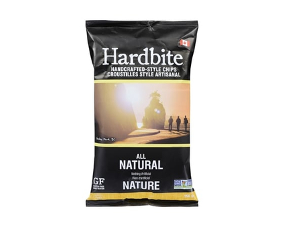 Hardbite Handcrafted-Style Chips, All Natural - 150.0 G