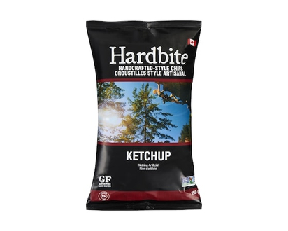 Hardbite Handcrafted-Style Chips, Ketchup - 150.0 G