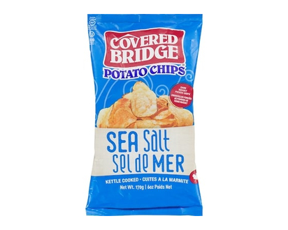 Covered Bridge Potato Chips, Sea Salt - 170.0 G
